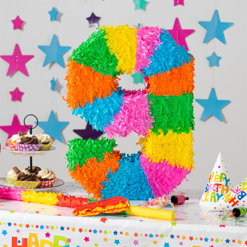 Number 9 Pinata Party Set - By Fax Potato