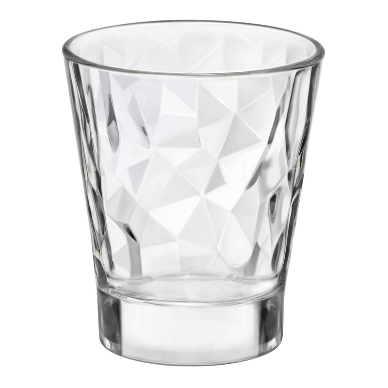 80ml Diamond Dimpled Shot Glasses - By Bormioli Rocco