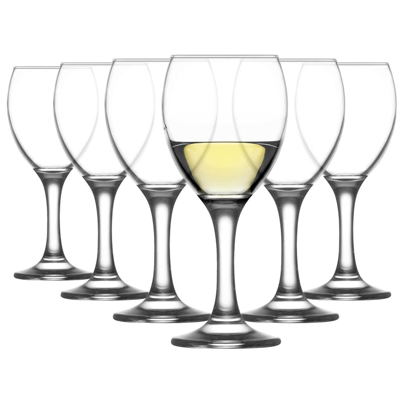 245ml Empire White Wine Glasses - By Lav