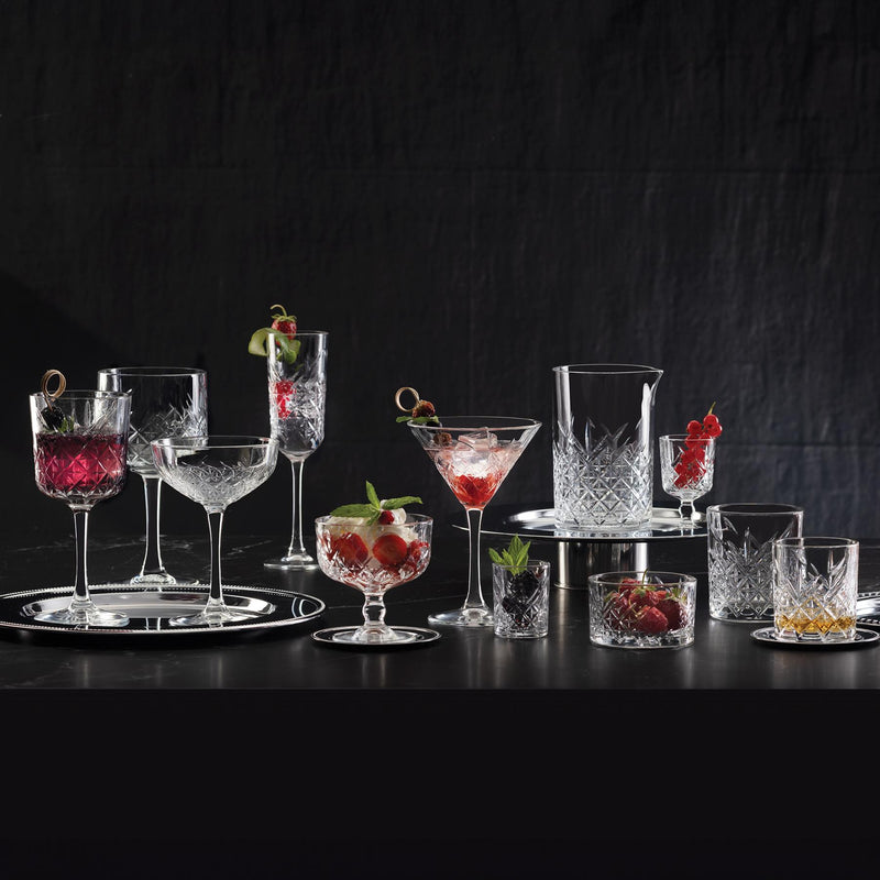 170ml Timeless Glass Champagne Flutes - By Pasabahce