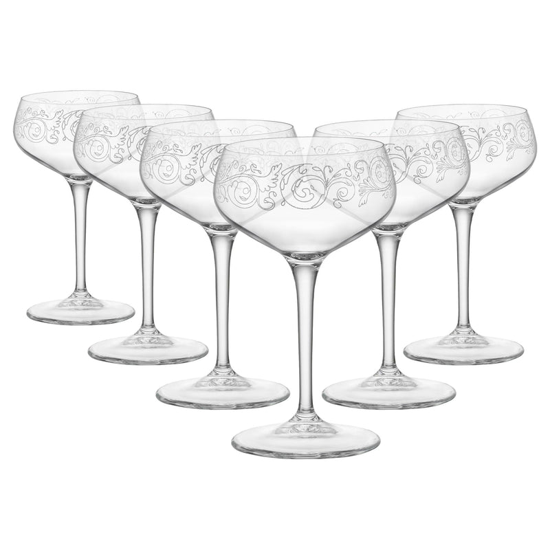 250ml Liberty Bartender Novecento Cocktail Glasses - By Bormioli Rocco