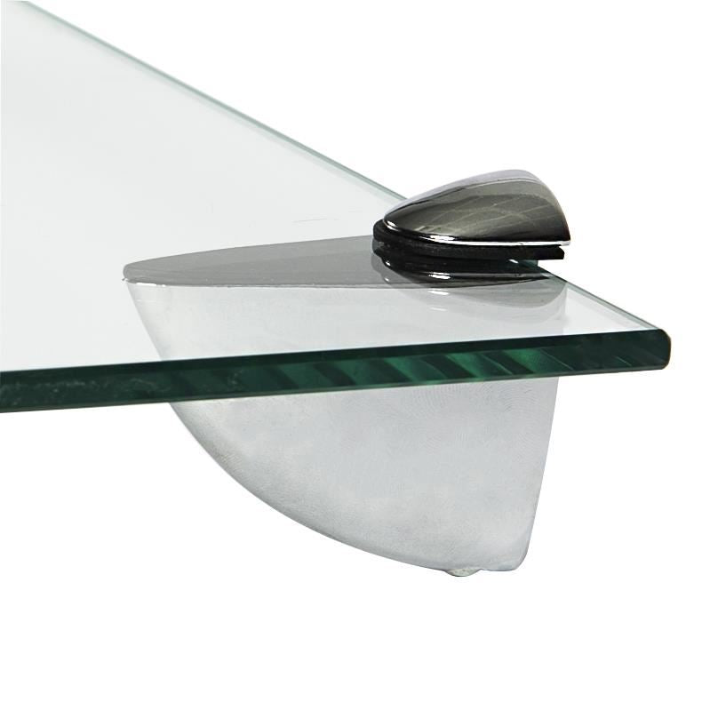 Floating Glass Wall Shelf - 50cm - By Harbour Housewares