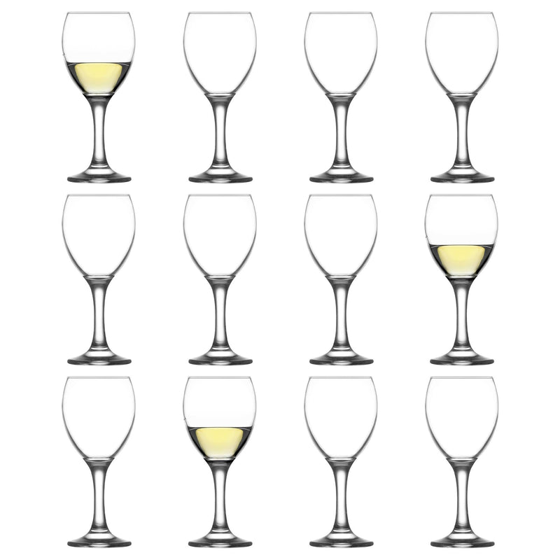 245ml Empire White Wine Glasses - By Lav