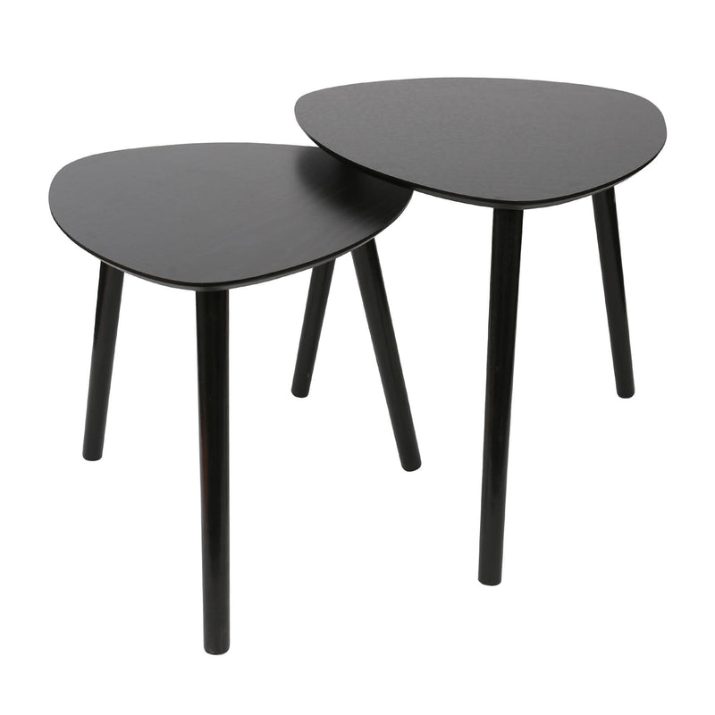 2pc Wooden Nest of Tables Set - By Trends 4 You