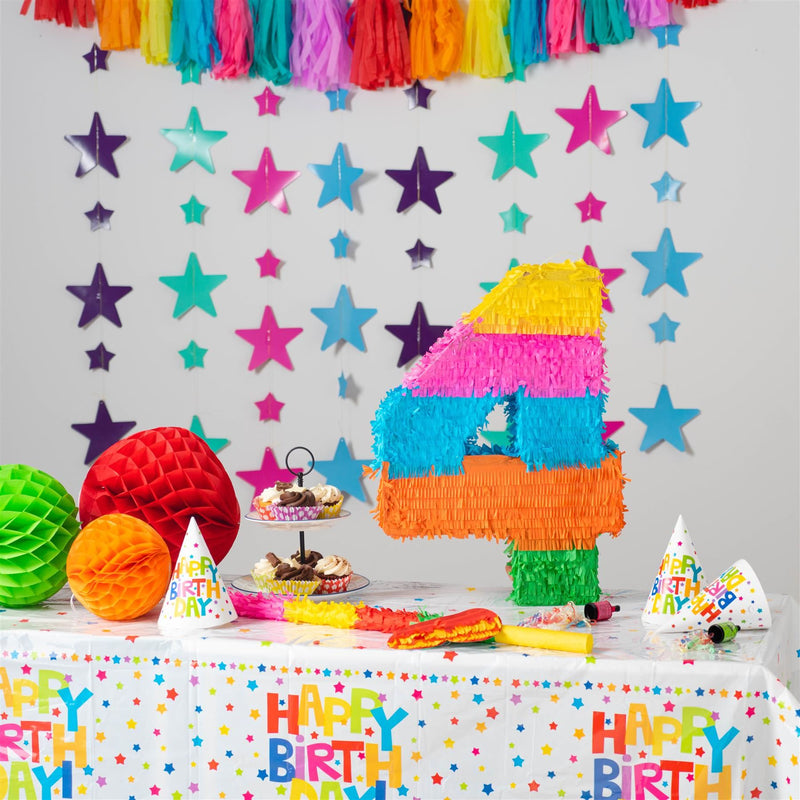 Number 4 Pinata Party Set - By Fax Potato