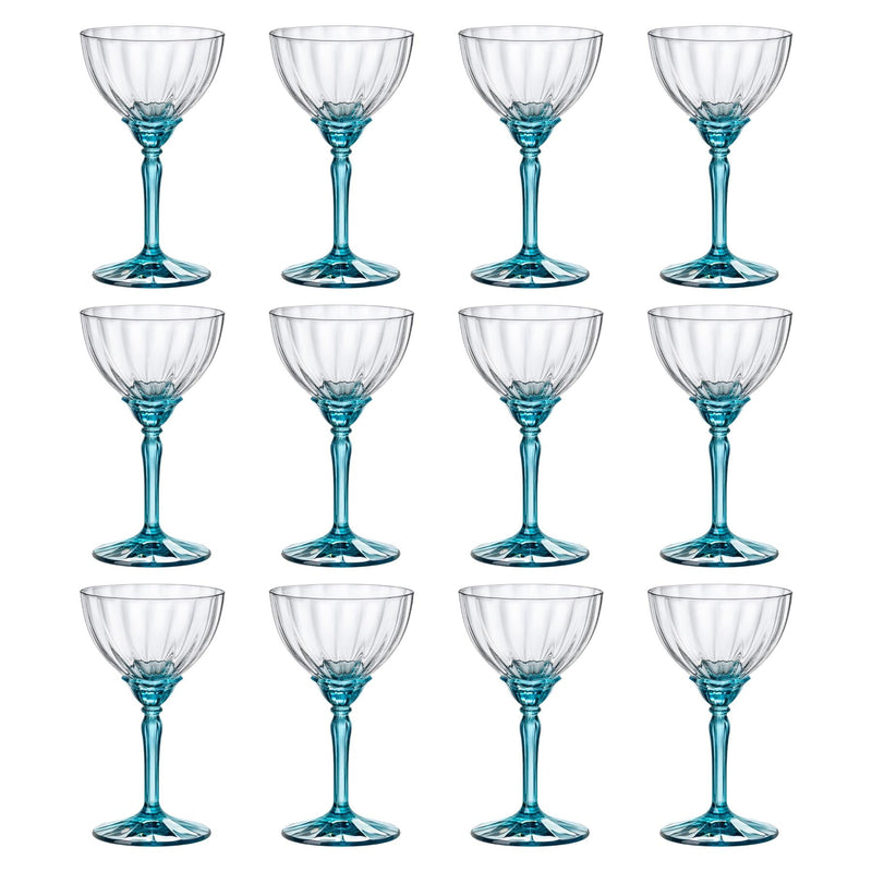 240ml Florian Champagne Cocktail Saucers - By Bormioli Rocco