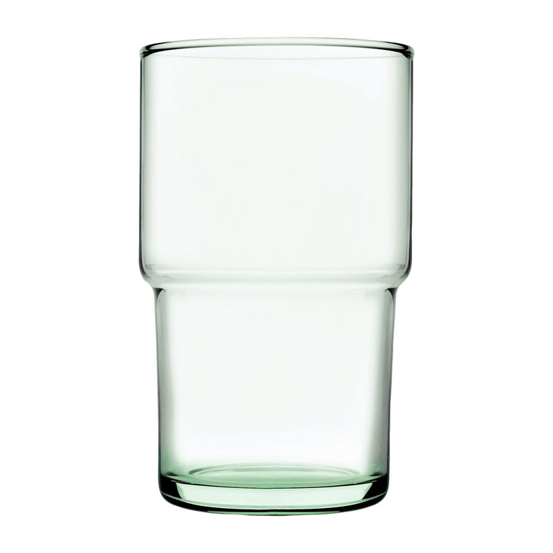 440ml Aware Hill Recycled Stacking Highball Glasses - Green - By Pasabahce