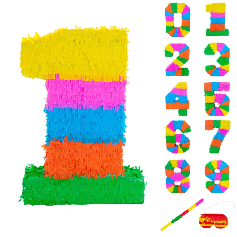 Number 1 Pinata Party Set - By Fax Potato