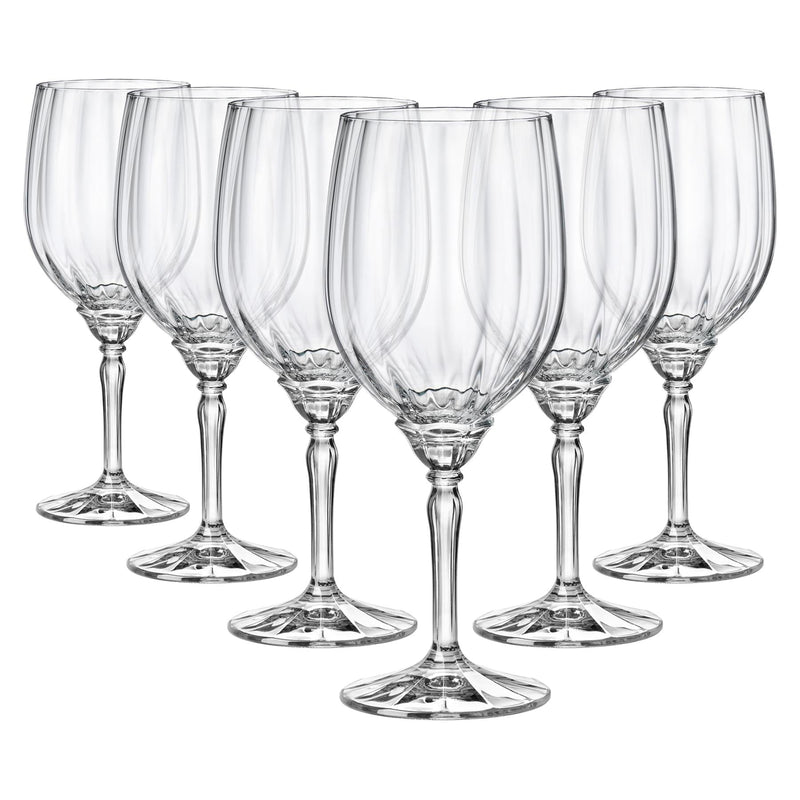 535ml Florian Red Wine Glasses - By Bormioli Rocco