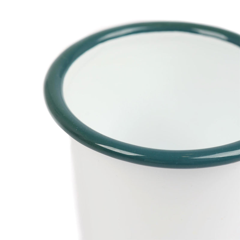 300ml White Enamel Tumblers - Pack of 6 - By Argon Tableware