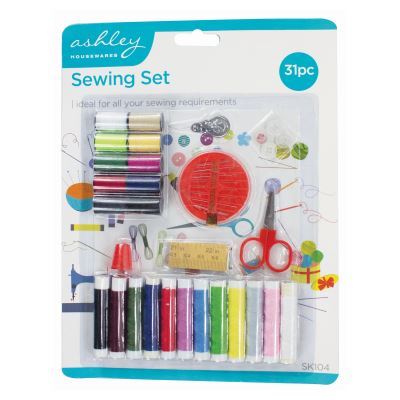 32pc Sewing Kit - Multicoloured - By Ashley