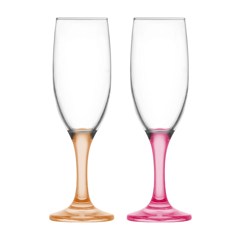 190ml Misket Champagne Flute Glasses - By LAV