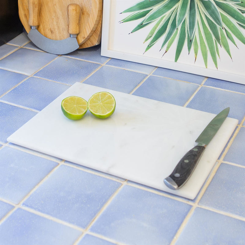 Rectangle Marble Chopping Board - 30cm x 20cm - By Argon Tableware