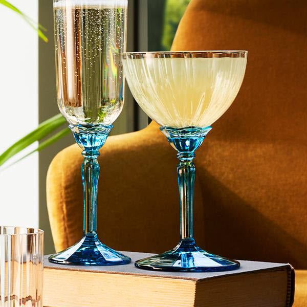 240ml Florian Champagne Cocktail Saucers - By Bormioli Rocco