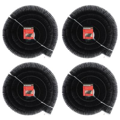 Stainless Steel Gutter Brush - 4M - Black - By Blackspur