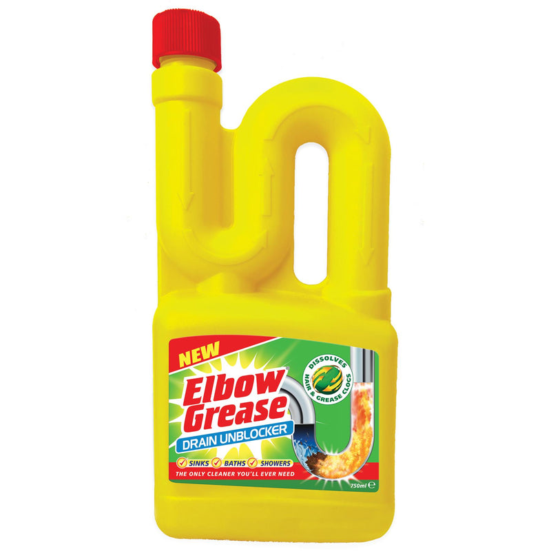 Drain Unblocker Liquid - 750ml - By Elbow Grease