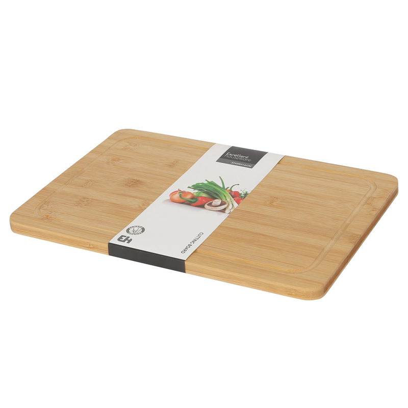 Bamboo Chopping Board - 37cm x 25cm - By Excellent Houseware