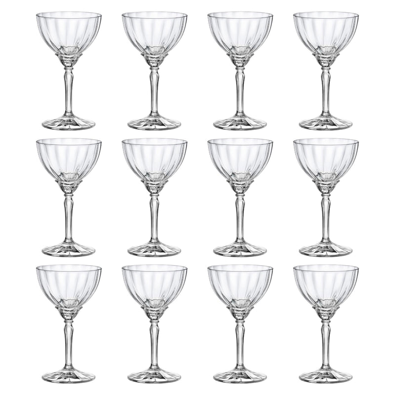 240ml Florian Champagne Cocktail Saucers - By Bormioli Rocco