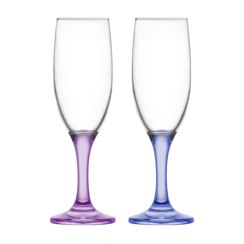 190ml Misket Champagne Flute Glasses - By LAV