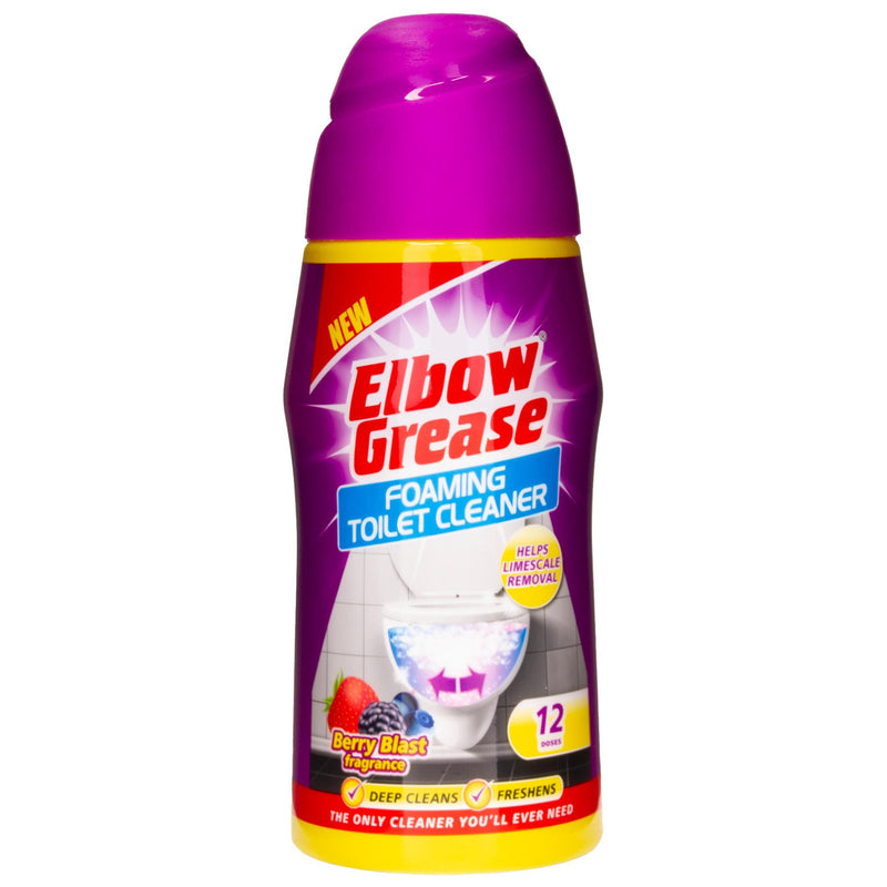 Foaming Toilet Cleaner - 500g - Berry Blast - By Elbow Grease