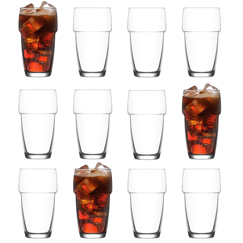 340ml Galata Stacking Highball Glasses - By Lav