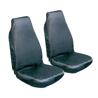 Universal Waterproof Car Seat Covers - Black - Pack of 2 - By Pro User