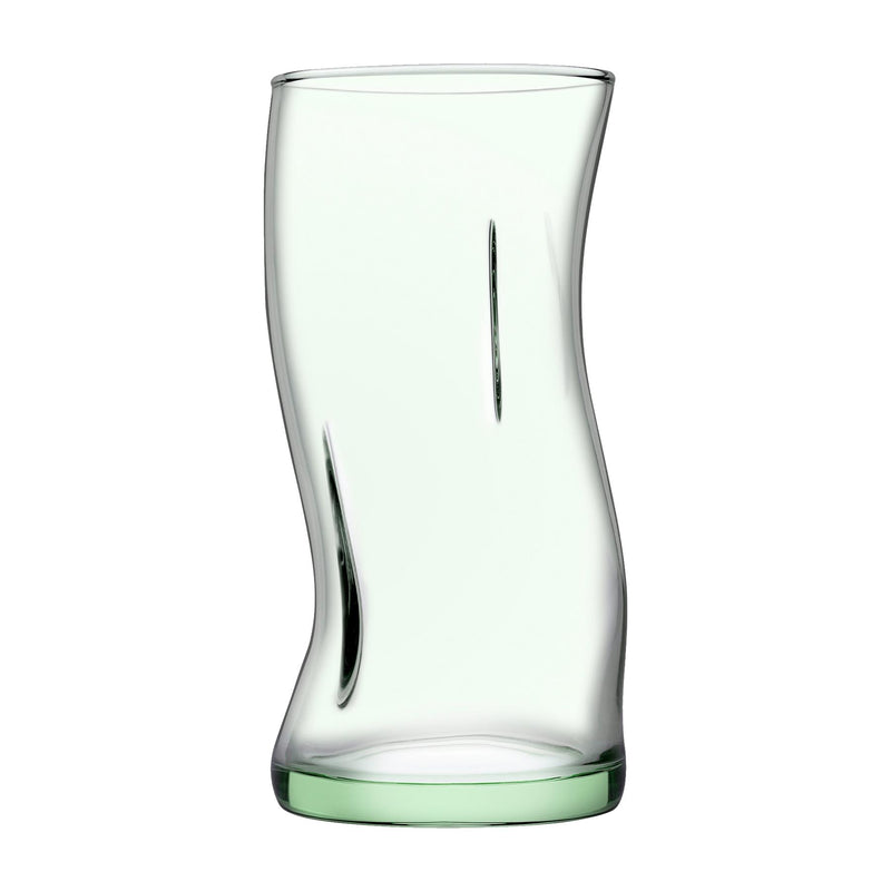 400ml Aware Amorf Recycled Highball Glasses - Green - By Pasabahce