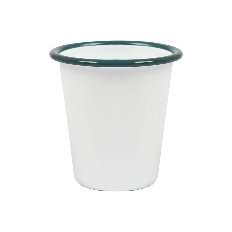 300ml White Enamel Tumbler - By Argon Tableware