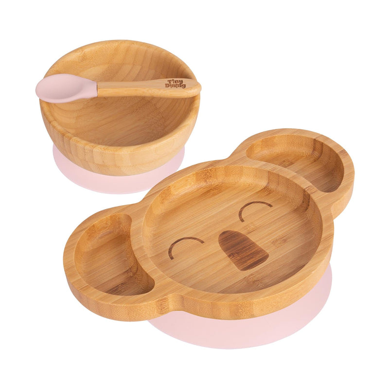 Kit The Koala Bamboo Suction Dinner Set