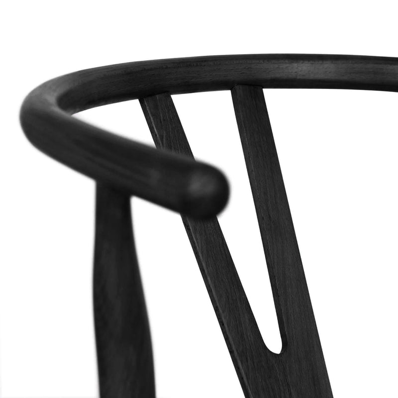 Beech Wooden Wishbone Dining Chair - By Nicholas Winter