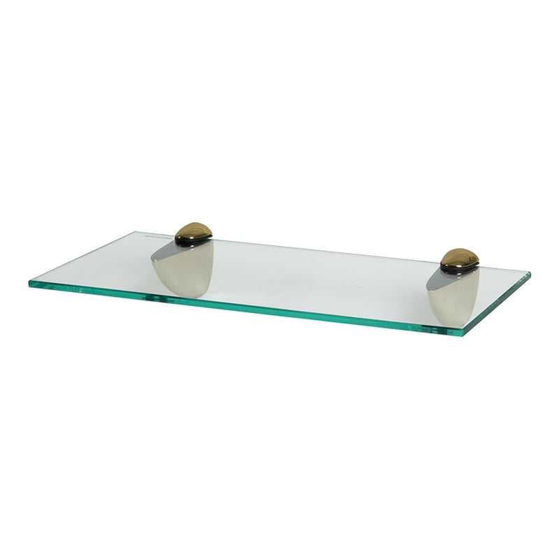 Floating Glass Wall Shelf - 40cm - By Harbour Housewares