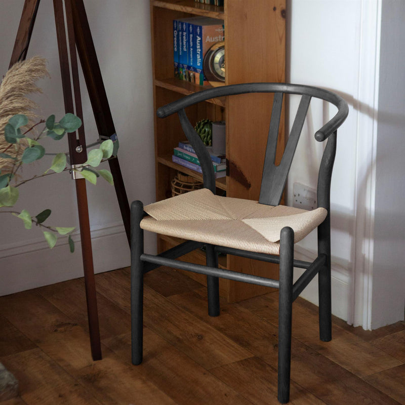 Beech Wooden Wishbone Dining Chair - By Nicholas Winter