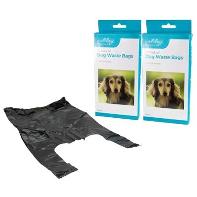 Dog Poo Bags - Black - By Ashley