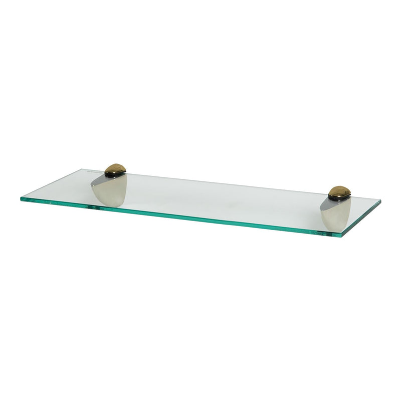 Floating Glass Wall Shelf - 50cm - By Harbour Housewares