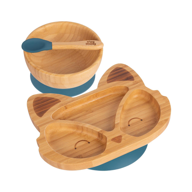 Flynn The Fox Bamboo Suction Dinner Set