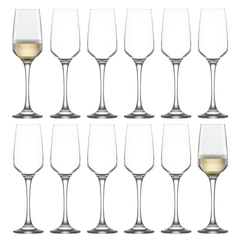 230ml Lal Champagne Flutes - Pack of 12 - By LAV