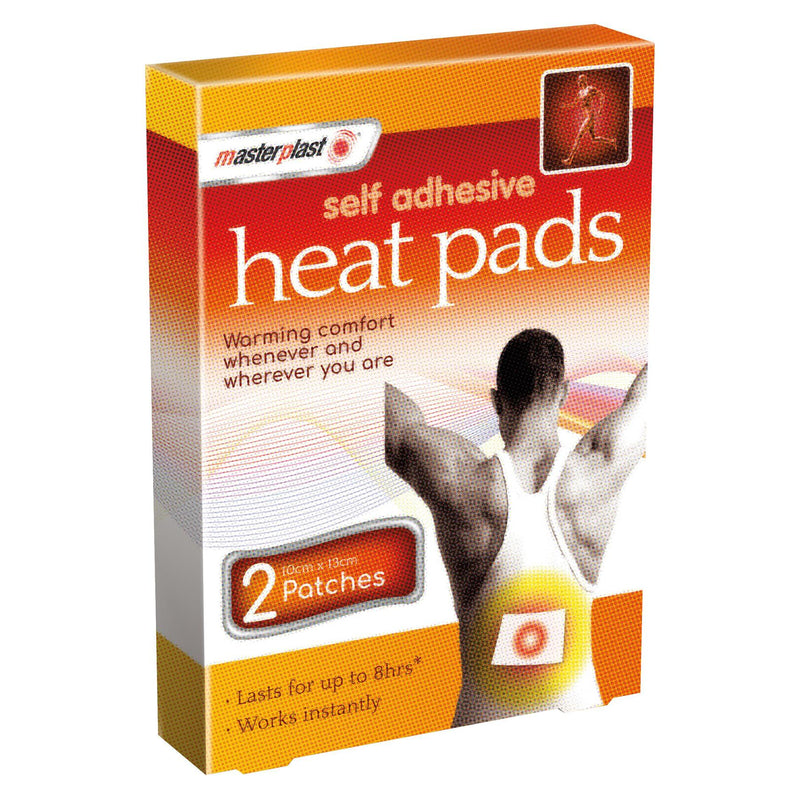 Self-Adhesive Heat Pads - Pack of 2 - By Masterplast