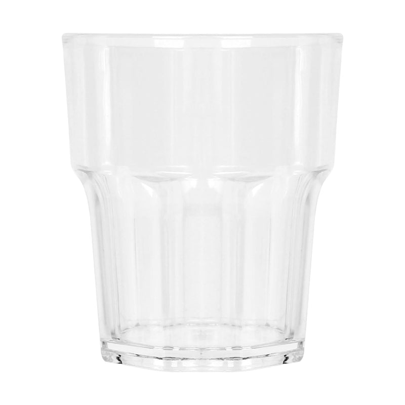 260ml Reusable Plastic Tumblers - Pack of 12 - By Argon Tableware