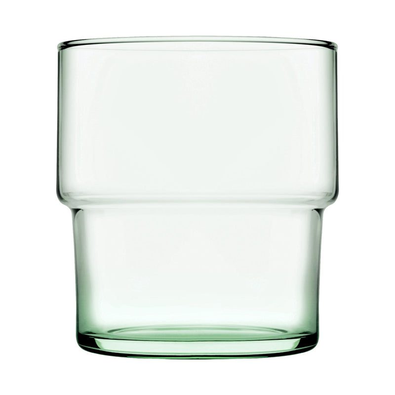 300ml Aware Hill Recycled Glass Stacking Tumblers - Green - By Pasabahce