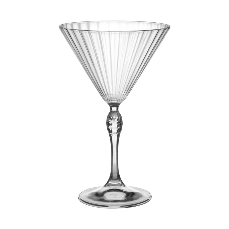 250ml America '20s Martini Glasses - Pack of 12 - By Bormioli Rocco