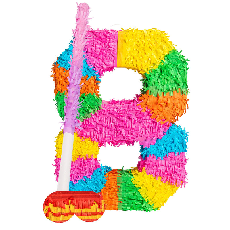 Number 8 Pinata Party Set - By Fax Potato