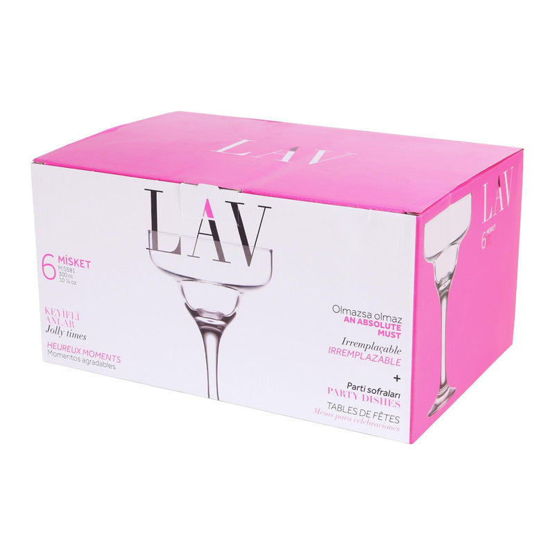 300ml Misket Margarita Glasses - Pack of 12 - By LAV