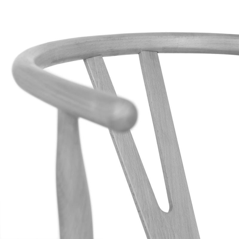 Beech Wooden Wishbone Dining Chair - By Nicholas Winter