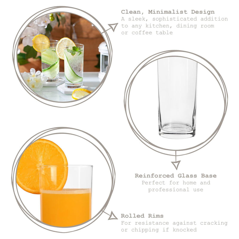 295ml Liberty Highball Glasses - By Lav