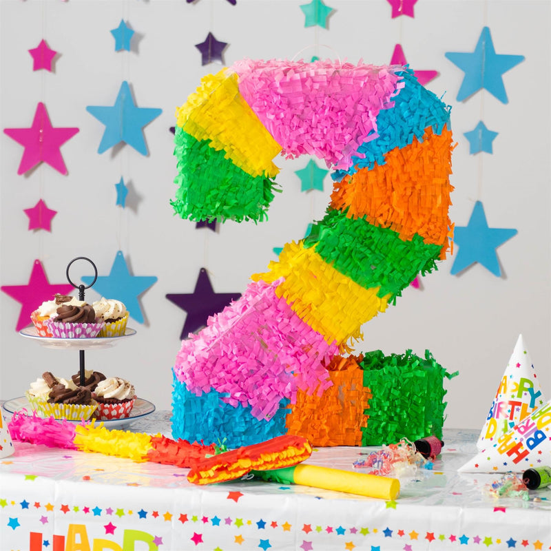 Number 2 Pinata Party Set - By Fax Potato