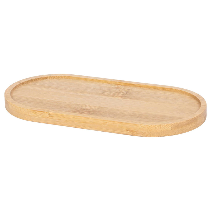 Bamboo Soap Dispenser Tray - 17.5cm - By Harbour Housewares