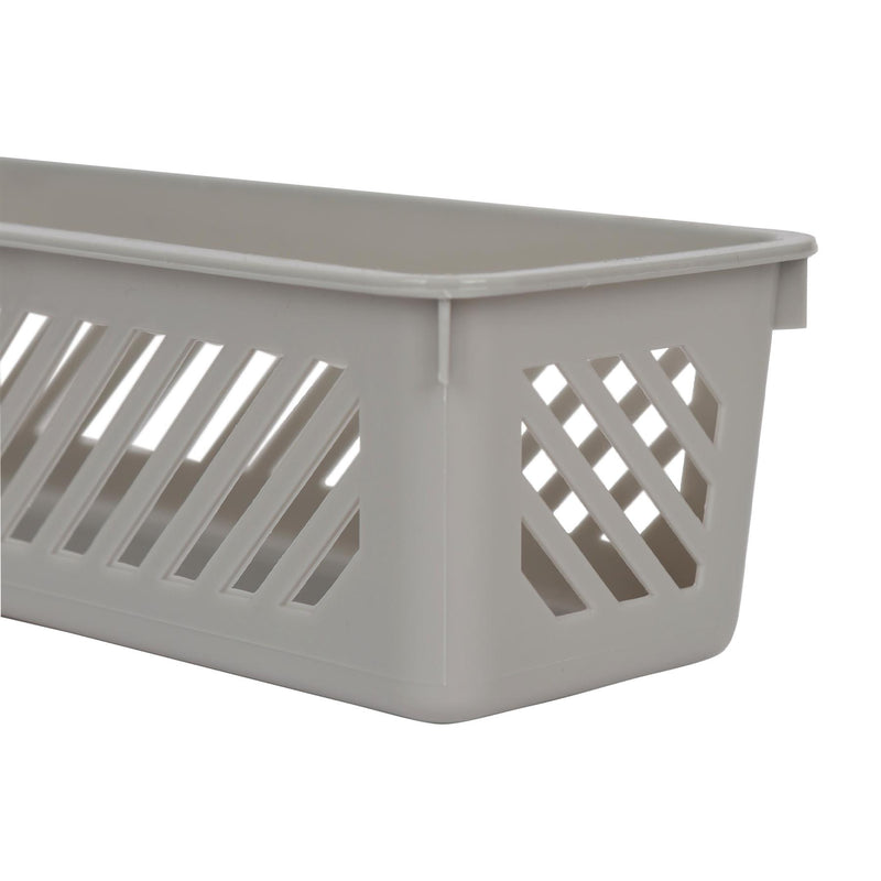 Plastic Storage Baskets - Grey - By Ashley