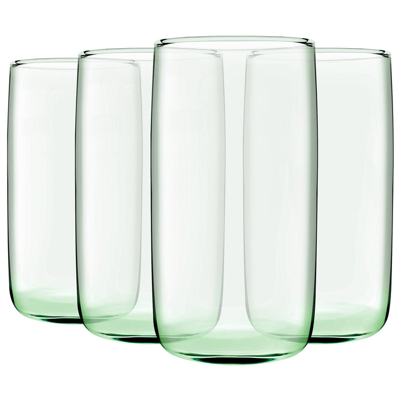 365ml Aware Iconic Recycled Highball Glasses - Green - By Pasabahce