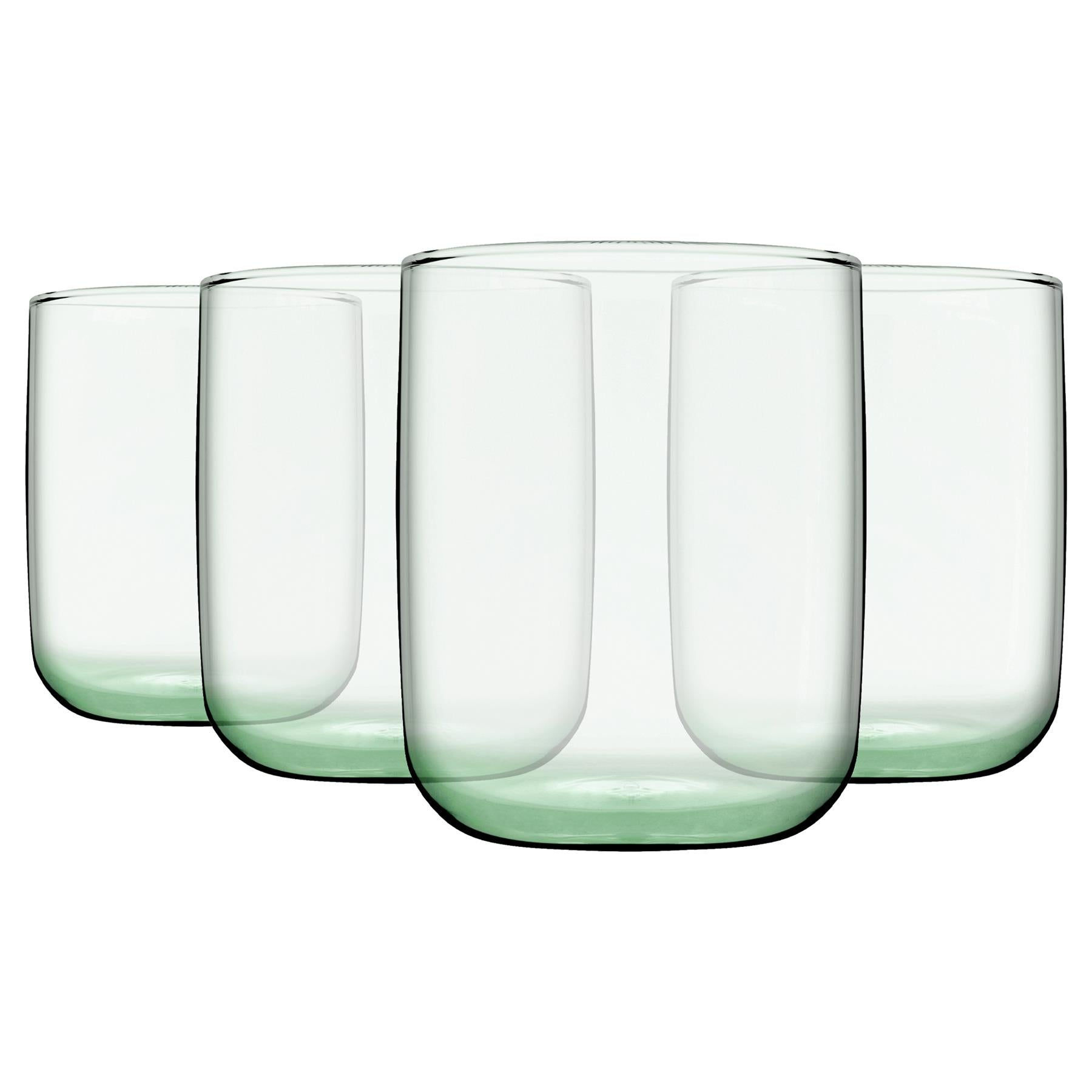 280ml Aware Iconic Recycled Glass Tumblers - Green - By Pasabahce