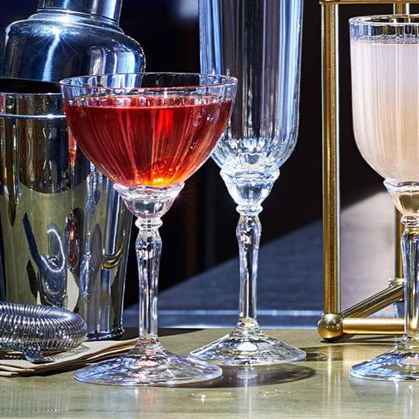 240ml Florian Champagne Cocktail Saucers - By Bormioli Rocco